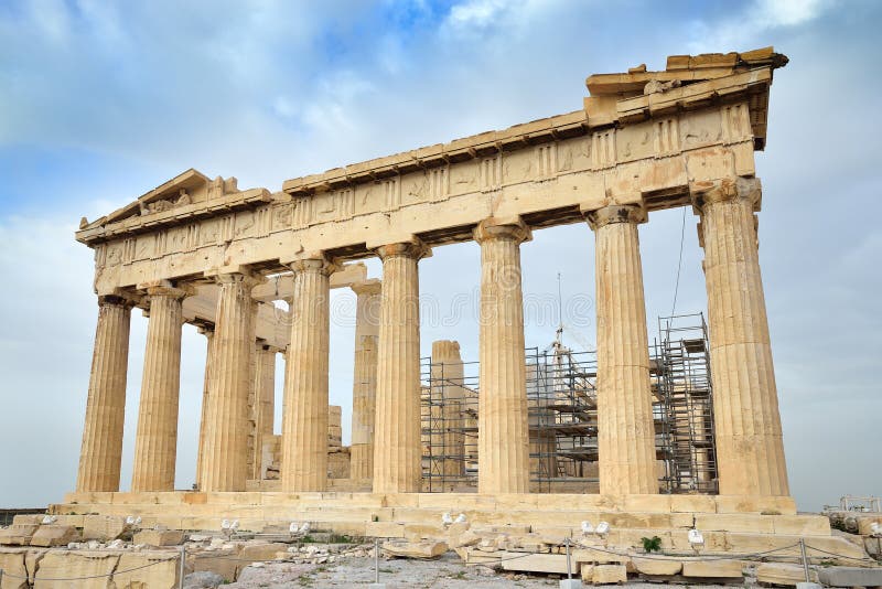 The Parthenon on the Acropolis, Athens